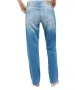 Damen Jeans Straight Patch von Angels in Light Blue Used Destroyed