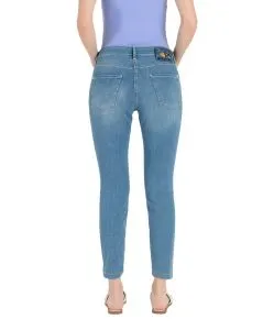 MAC Dream Chic Wonder Jeans in mittelblauer Waschung