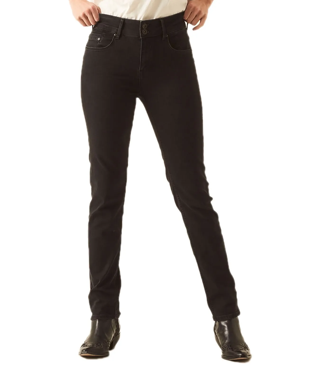 Damen Jeans Caro 285 von Garcia in Dark Used