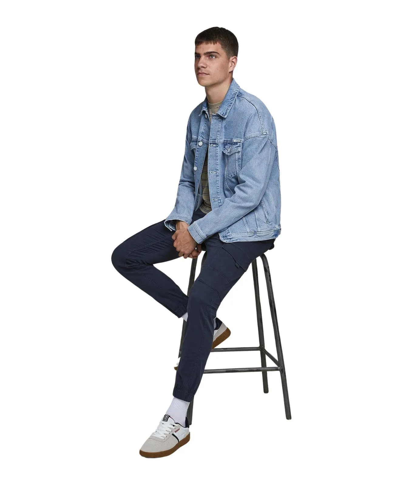 Herren Hose Paul Flake von Jack & Jones in Navy Blazer