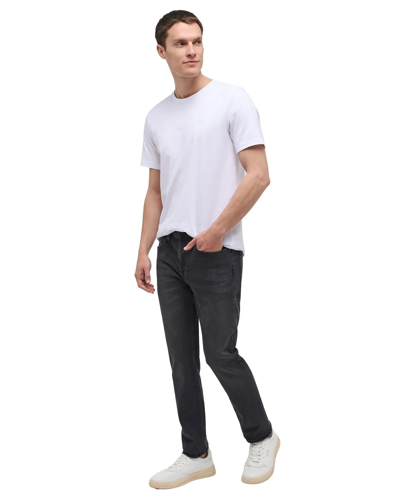 Herren Jeans Orlando Slim von Mustang in Black Used