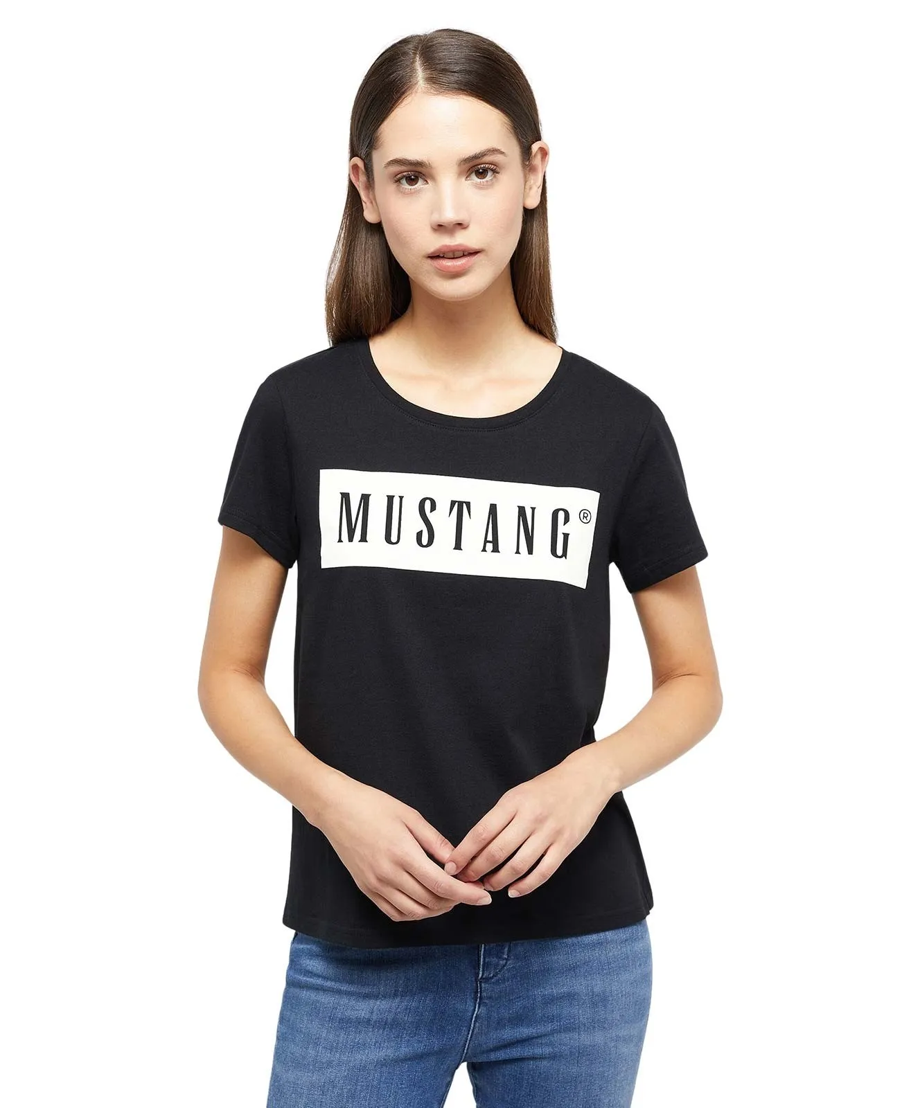 Damen Shirt Alma von Mustang in Black