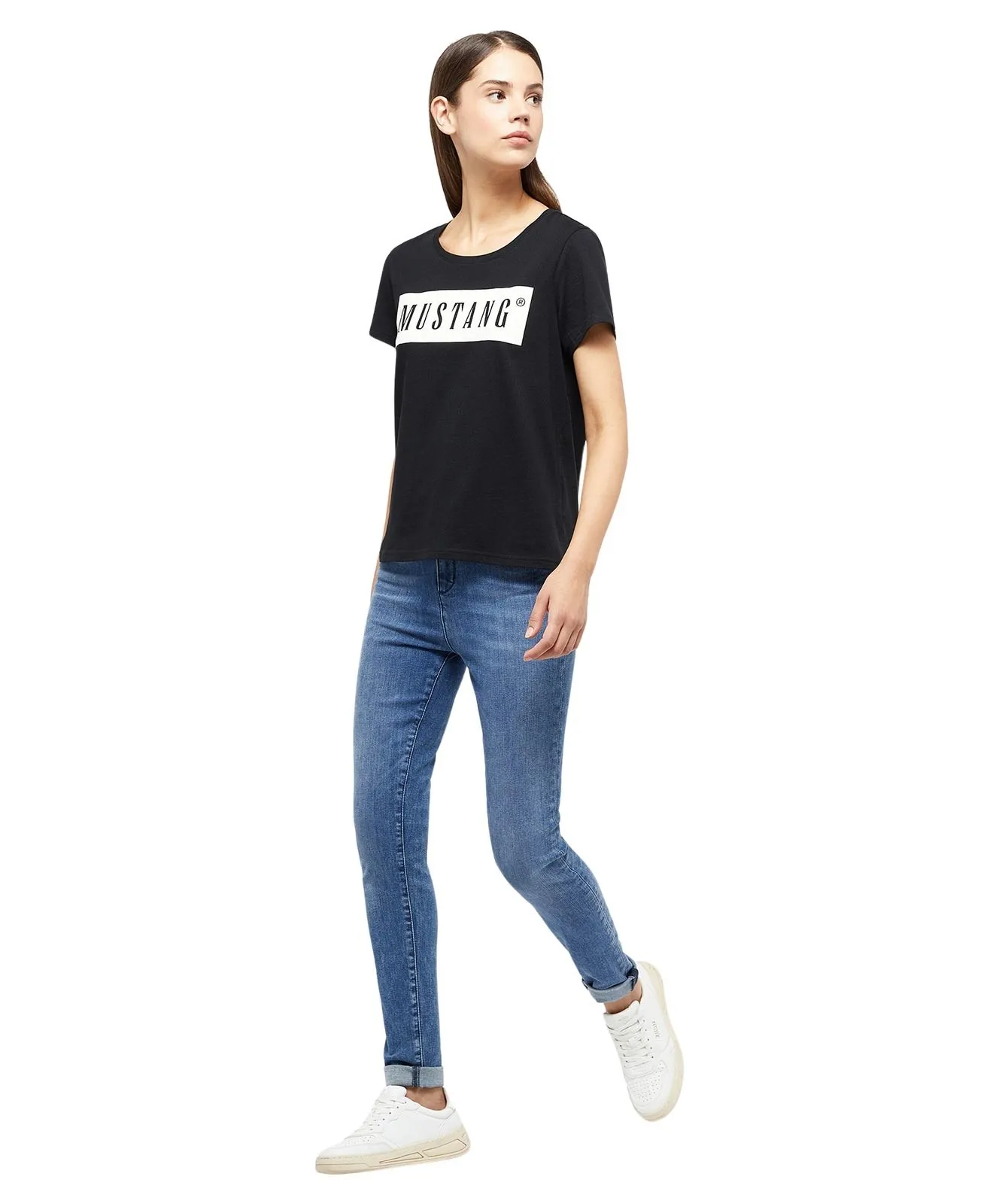 Damen Shirt Alma von Mustang in Black