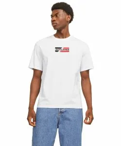 Jack & Jones T-Shirt Graphic Tee in Weiß