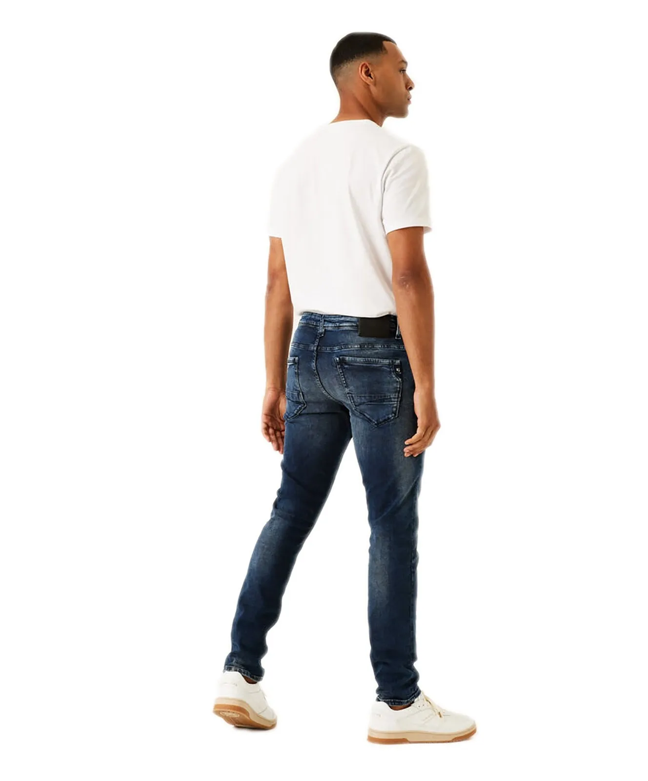 Herren Jeans Savio Slim von Garcia in Dark Used