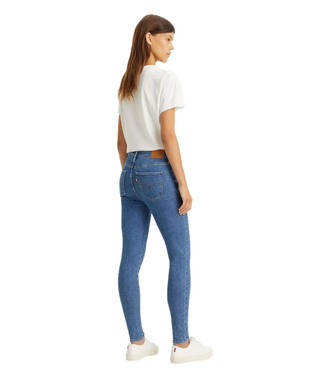 Damen Jeans 720 High Rise Super Skinny von Levis in This Is Love Stone