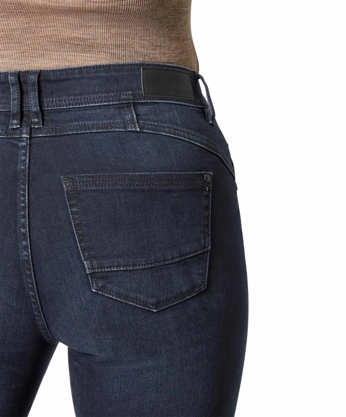 Damen Jeans Lia von Paddocks in Blue Black Used Moustache
