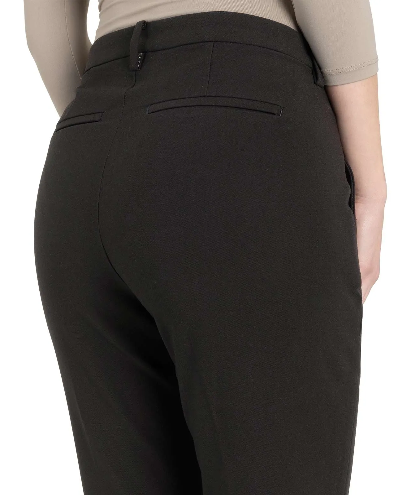 Damen Hose Chino Turn Up von MAC in Black