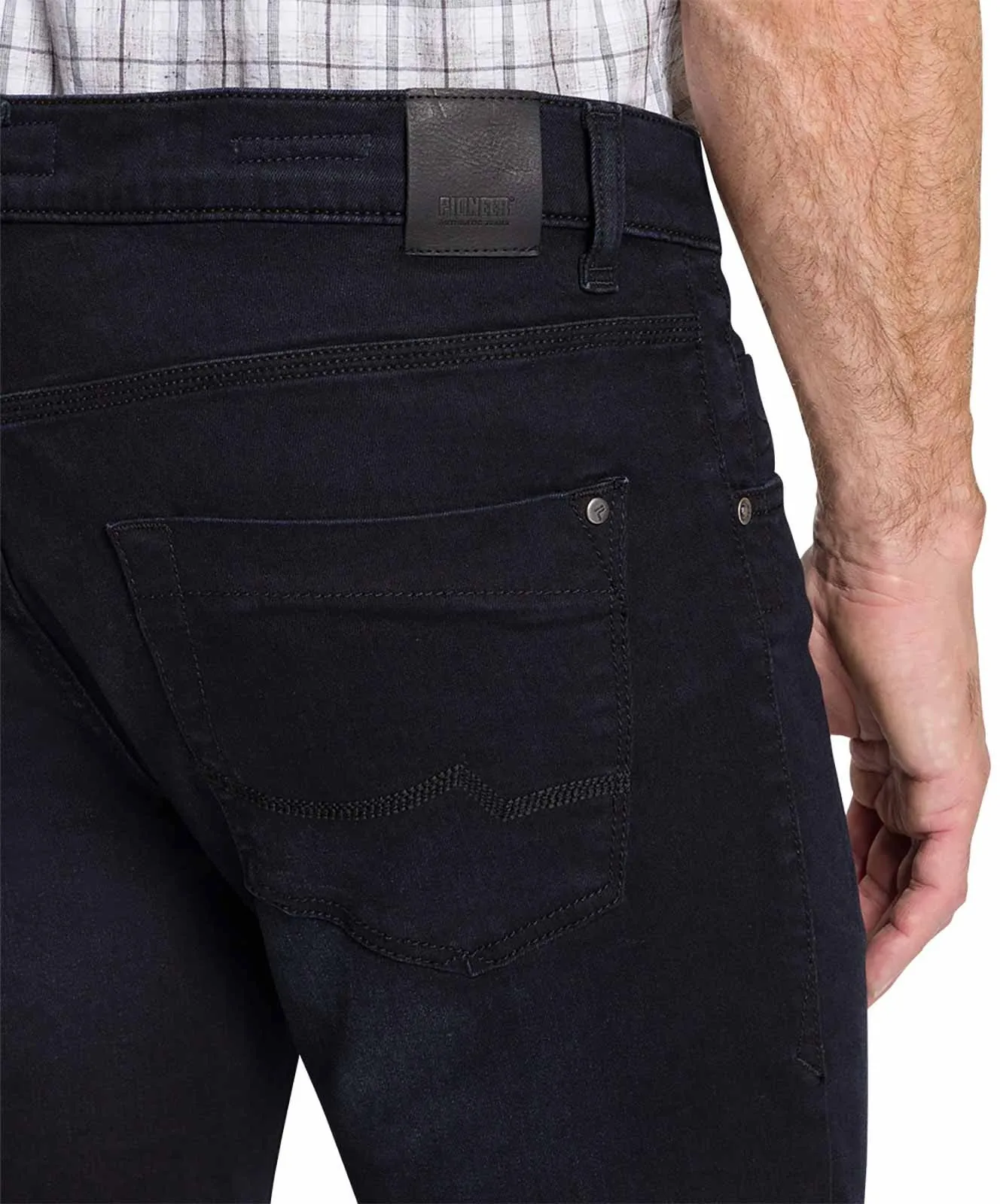 Herren Jeans Eric von Pioneer in Blue/Black Used