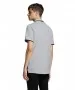 Herren Shirt Epaulos von Jack & Jones in Light Grey Melange