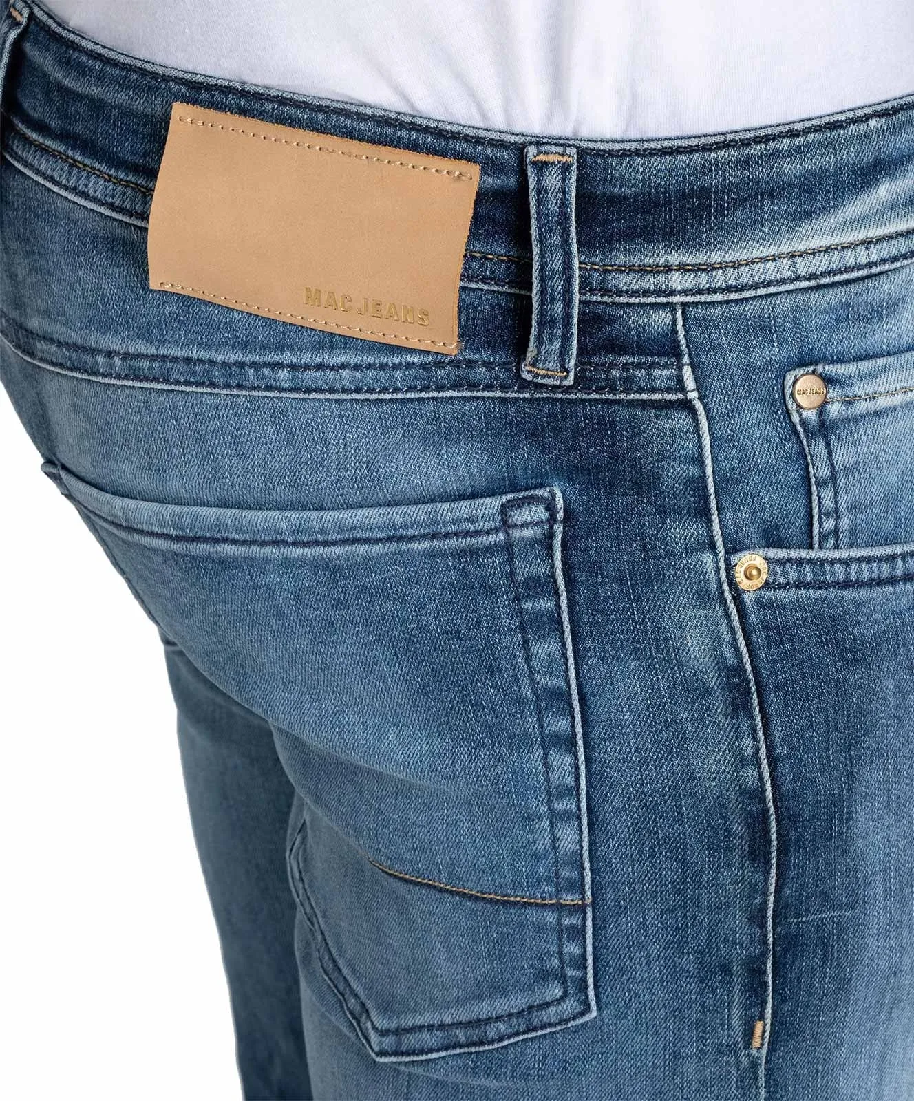 Herren Jeans Ultimate Driver Jeans von MAC in 3D Authentic Wash