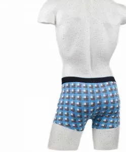 7DAYS Bodywear Retropants kariert (3 Stück) aus Microfaser