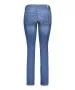 MAC DREAM Jeans - Straight Leg - Mid Blue Authentic Wash - Hinten