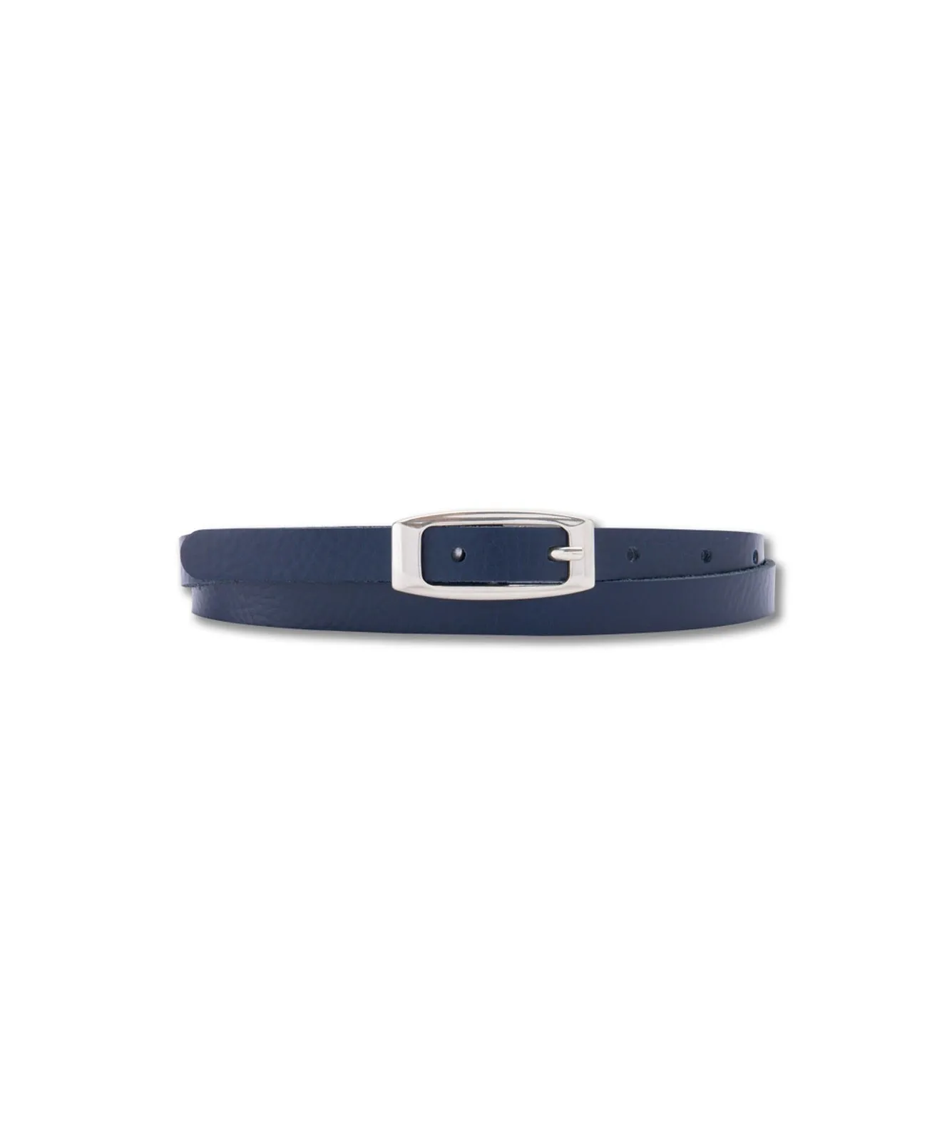 Damen Gürtel 1,5cm Nappaledergürtel von Bernd Götz in Marine