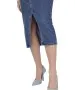 Damen Rock Siri von Only in Medium Blue