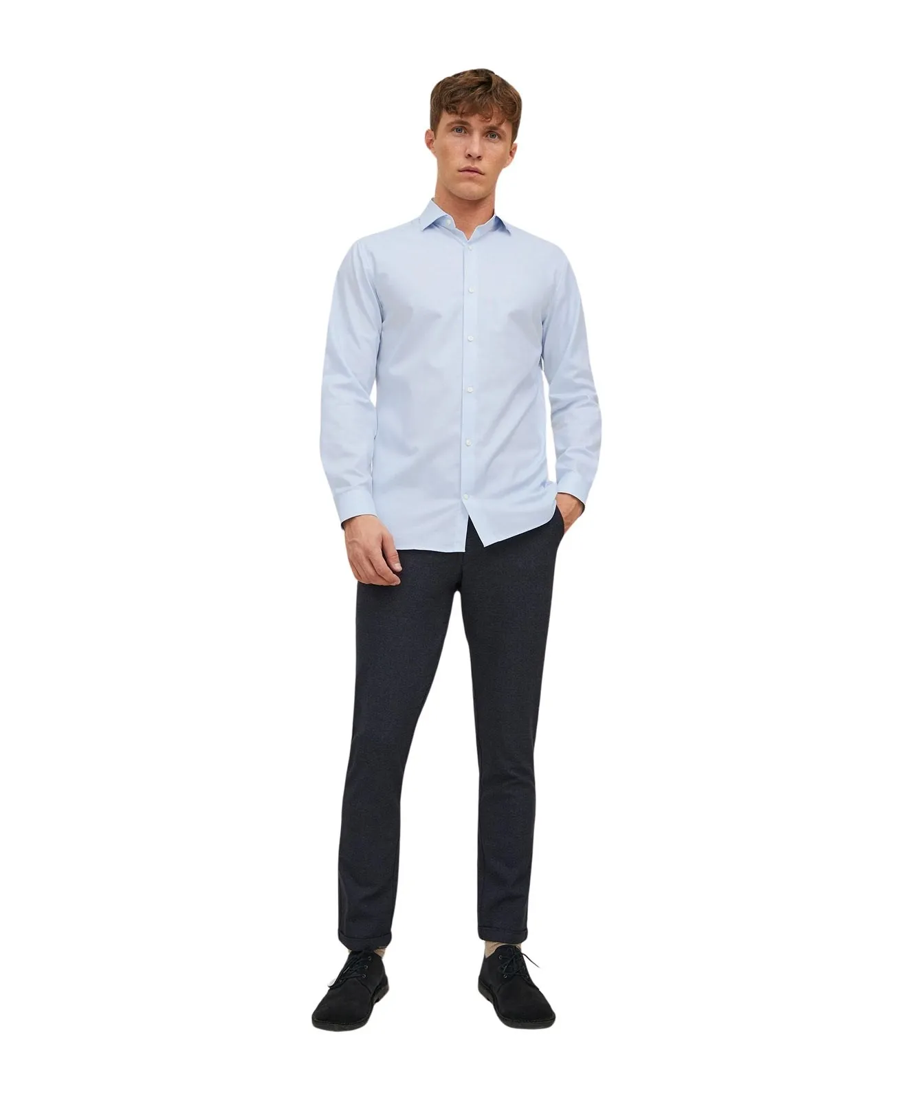Herren Hemd Parker Shirt von Jack & Jones in Cashmere Blue