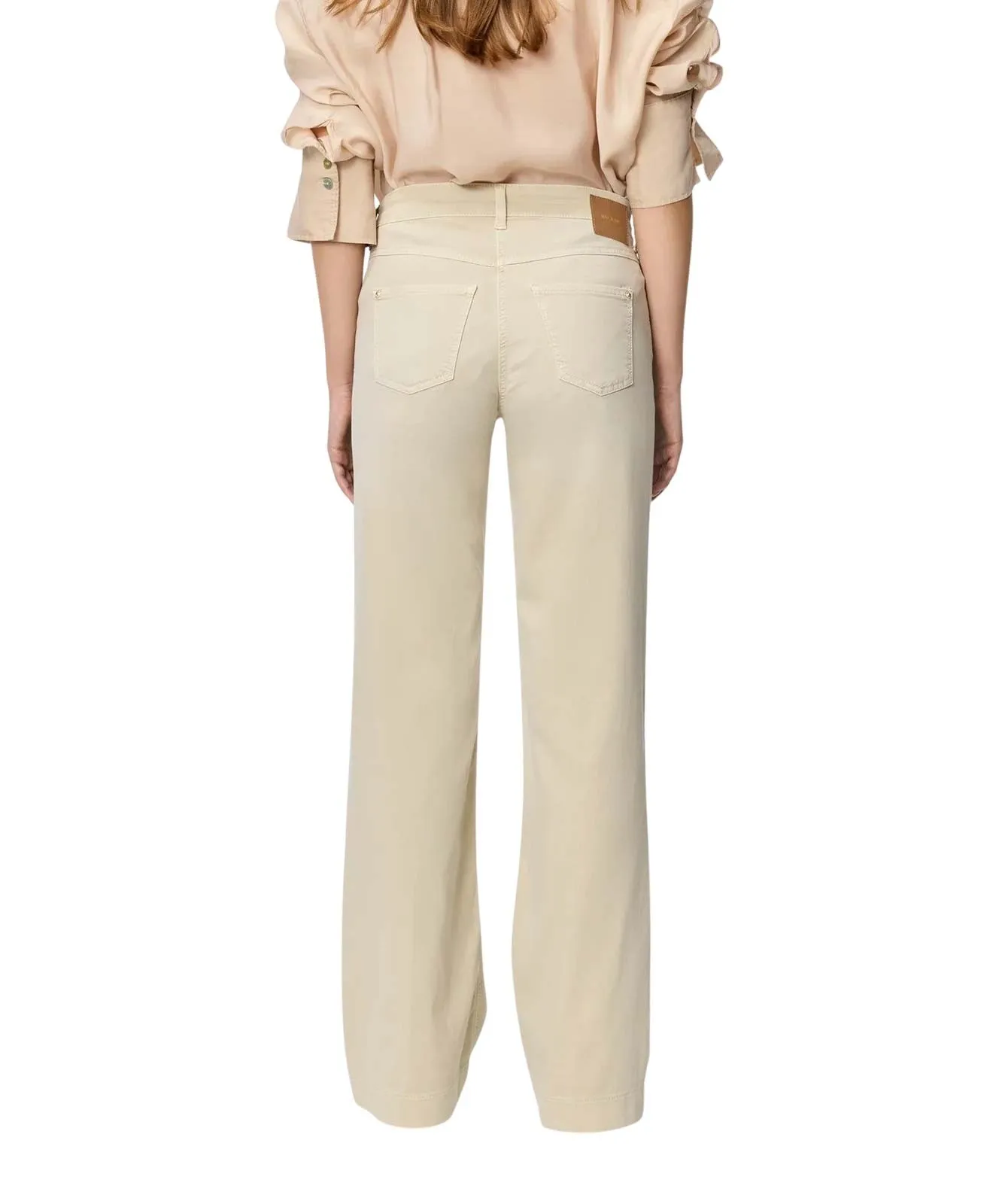 Damen Jeans Dream Wide von MAC in Smoothly Beige