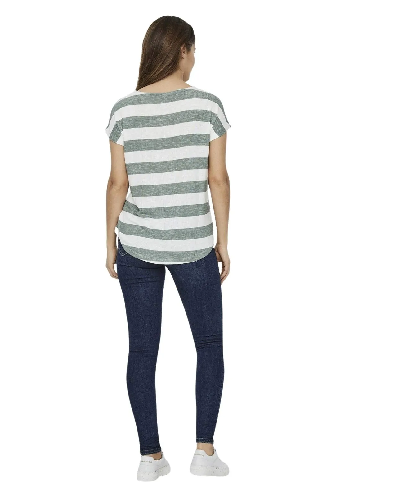 Damen Shirt Wide von Vero Moda in Laurel Wreath Snow White