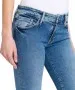 Damen Jeans Anya von Cross in Mid Blue Washed
