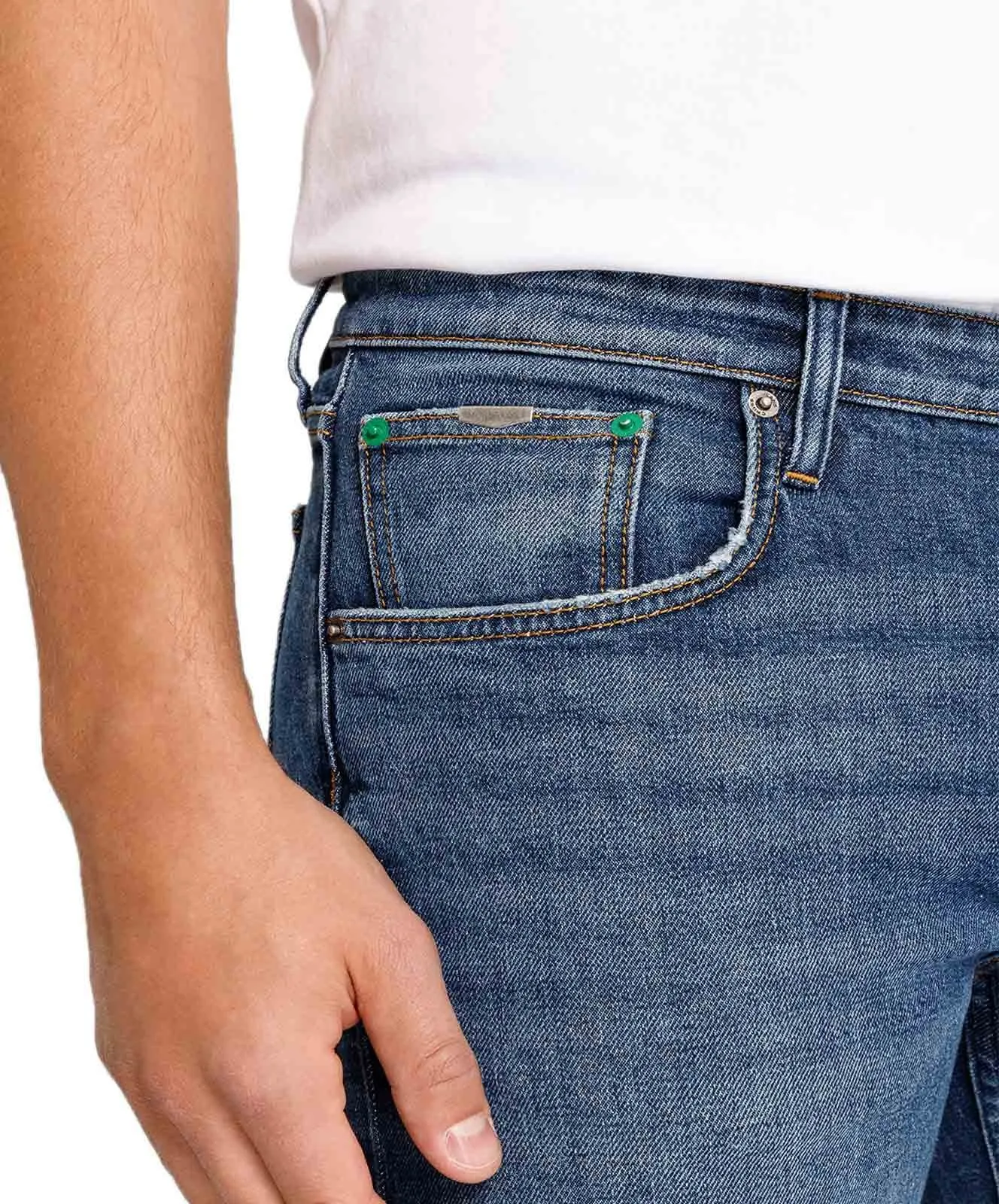 Herren Jeans Damien von Cross in Ocean Blue