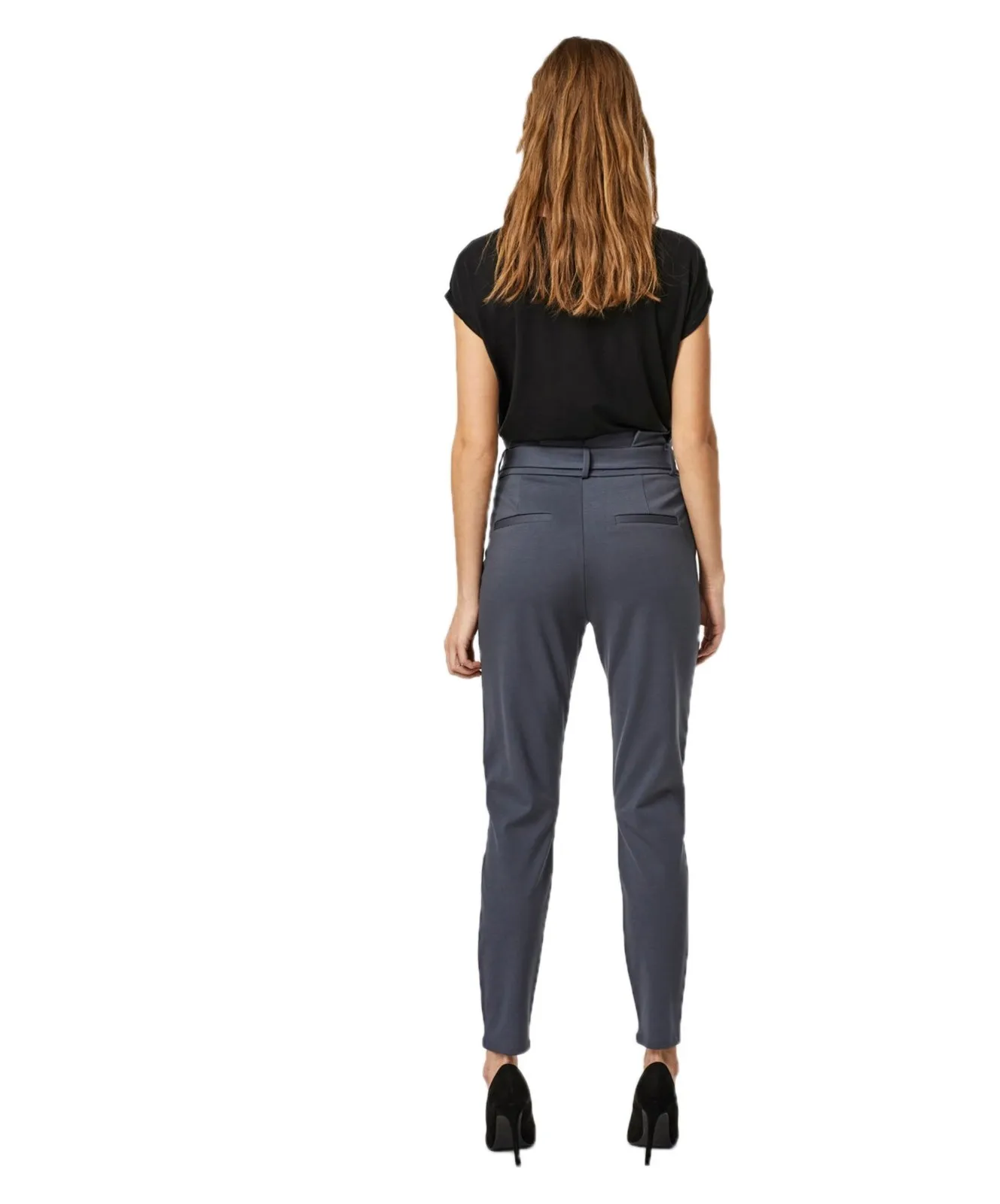 Damen Hose Eva Paperbag von Vero Moda in Ombre Blue