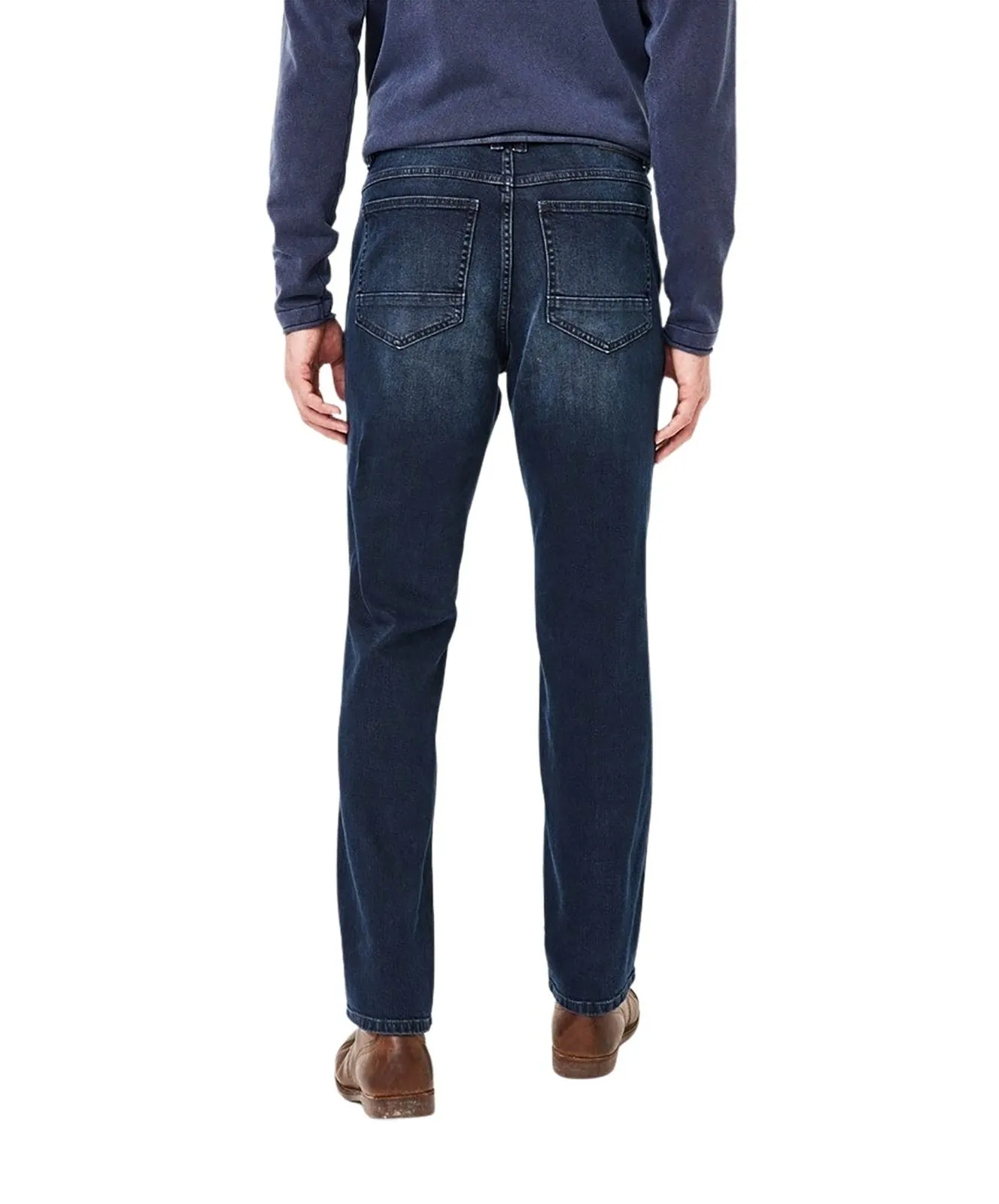 Herren Jeans Ranger Pipe von Paddocks in Dark Blue Overdyed Black Used