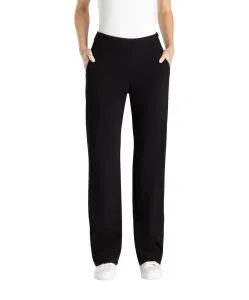 Mac Chiara Hose Straight Fit in Schwarz