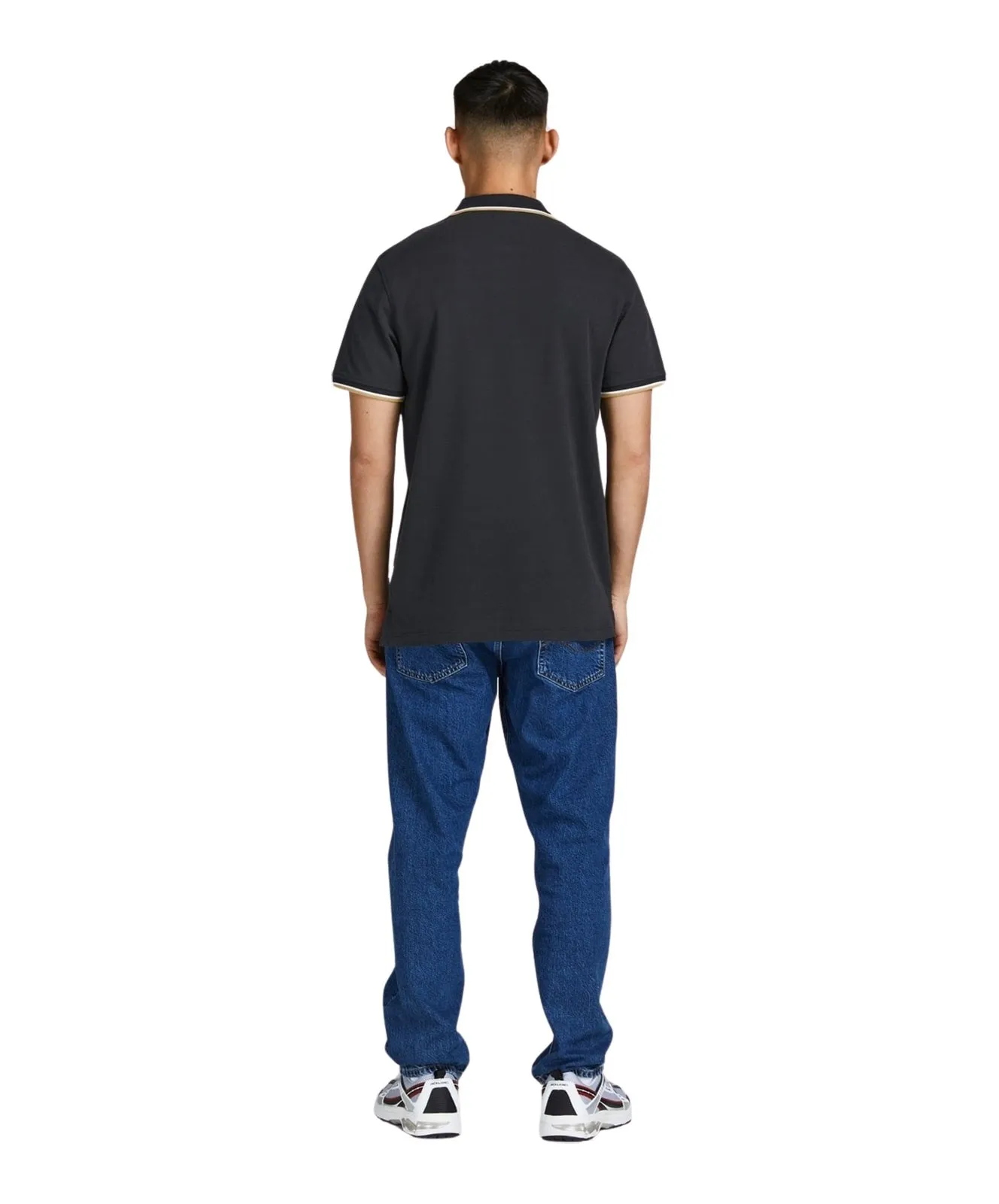 Herren Shirt Bluwin Polo von Jack & Jones in Black