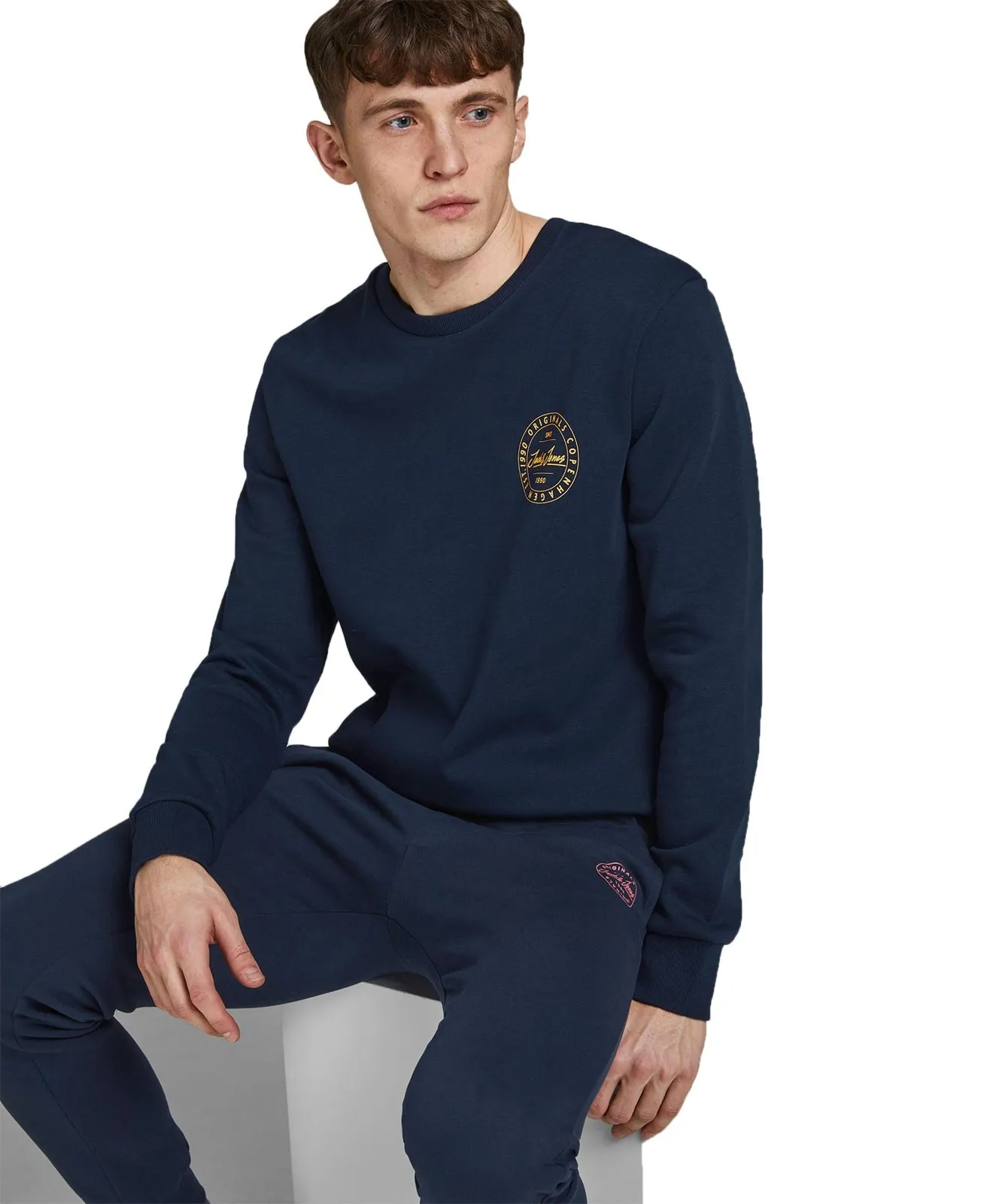 Herren Hose Gordon von Jack & Jones in Navy Blazer