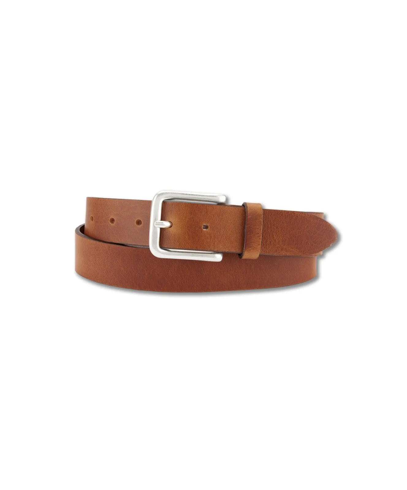 Herren Gürtel 3,5cm Walkleder Gürtel von Bernd Götz in Cognac
