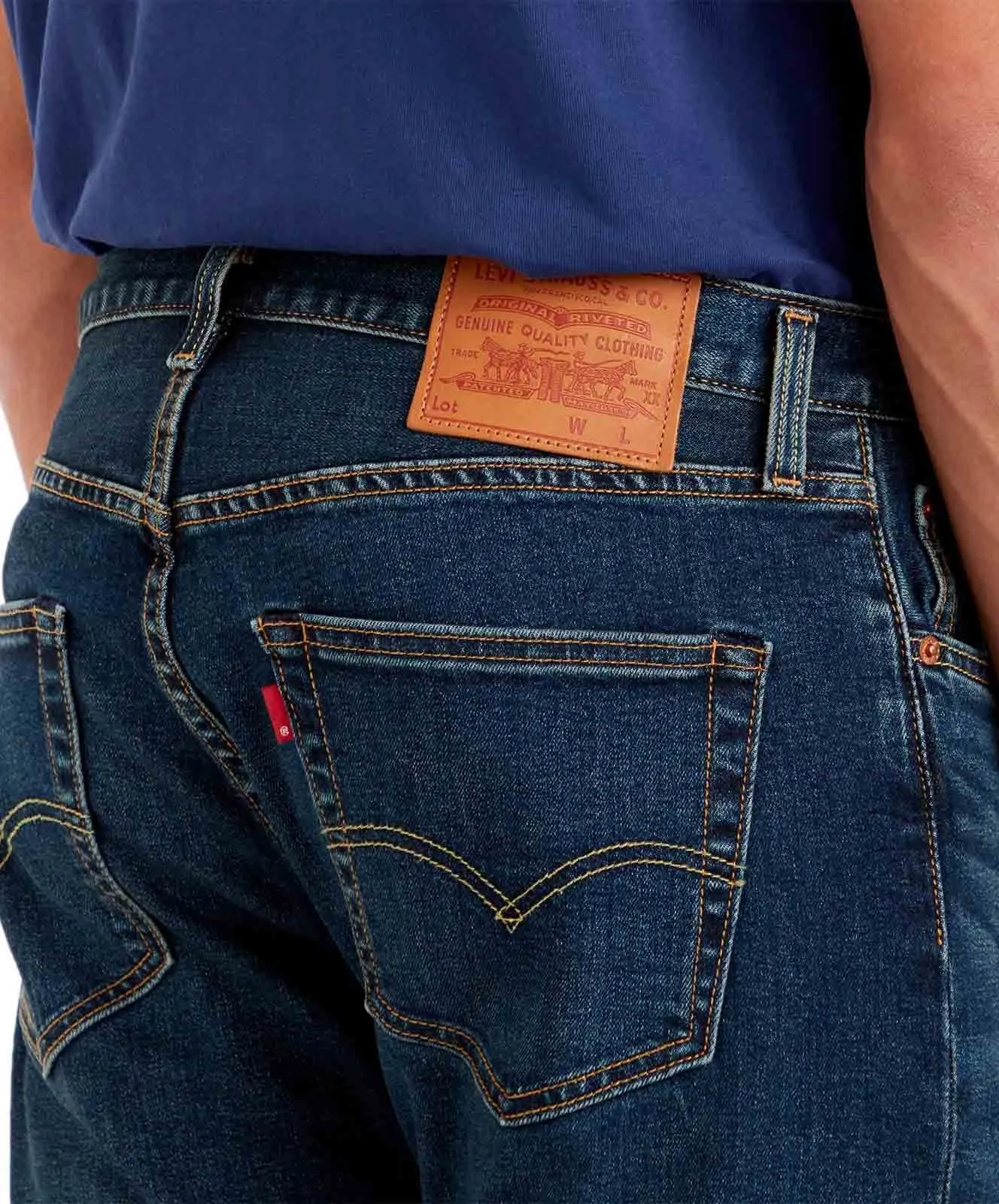Herren Jeans 501 von Levis in Block Crusher