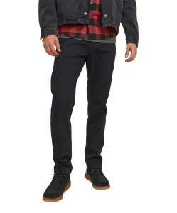 Jack & Jones Clark Regular Fit Jeans in Schwarz
