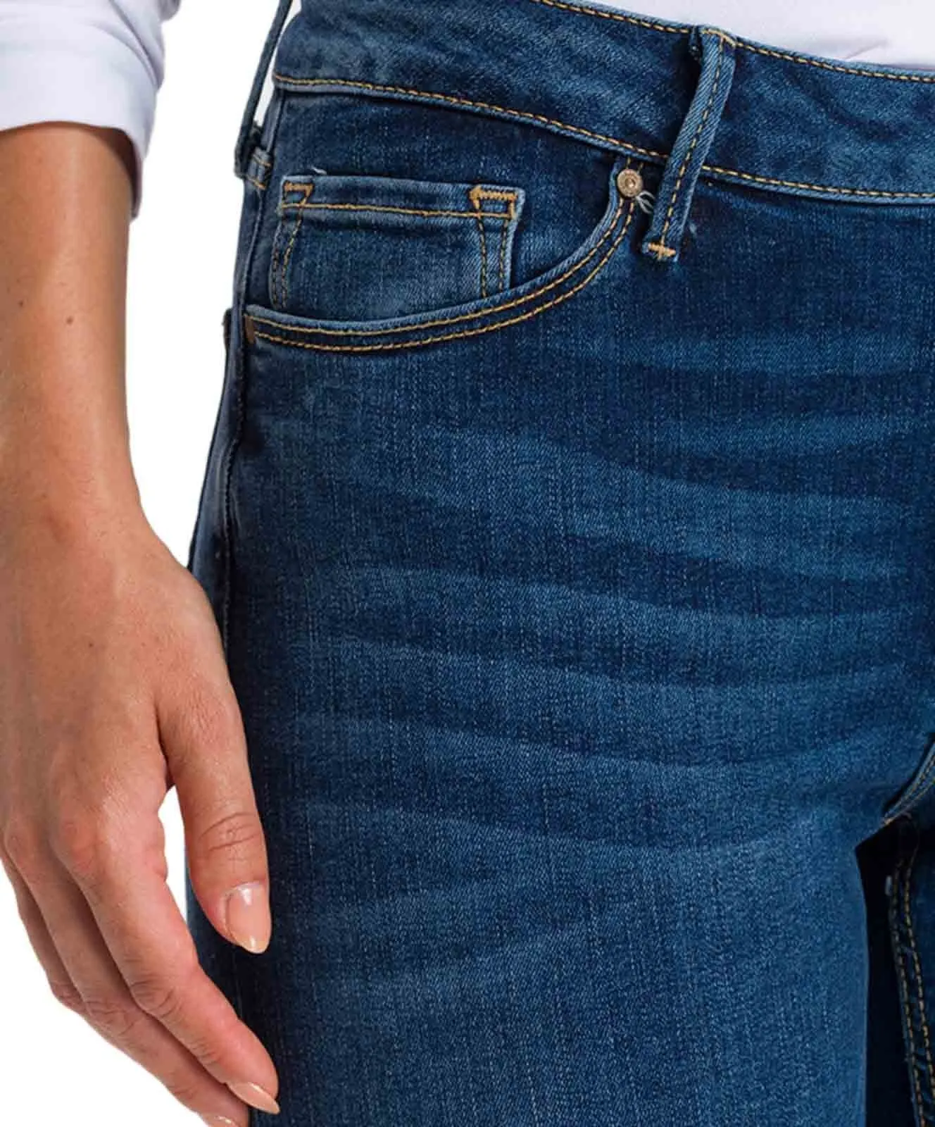 Damen Jeans Alan von Cross in Dark Blue