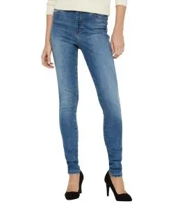 Vero Moda High Waisted Jeans Sophia in Hellblau