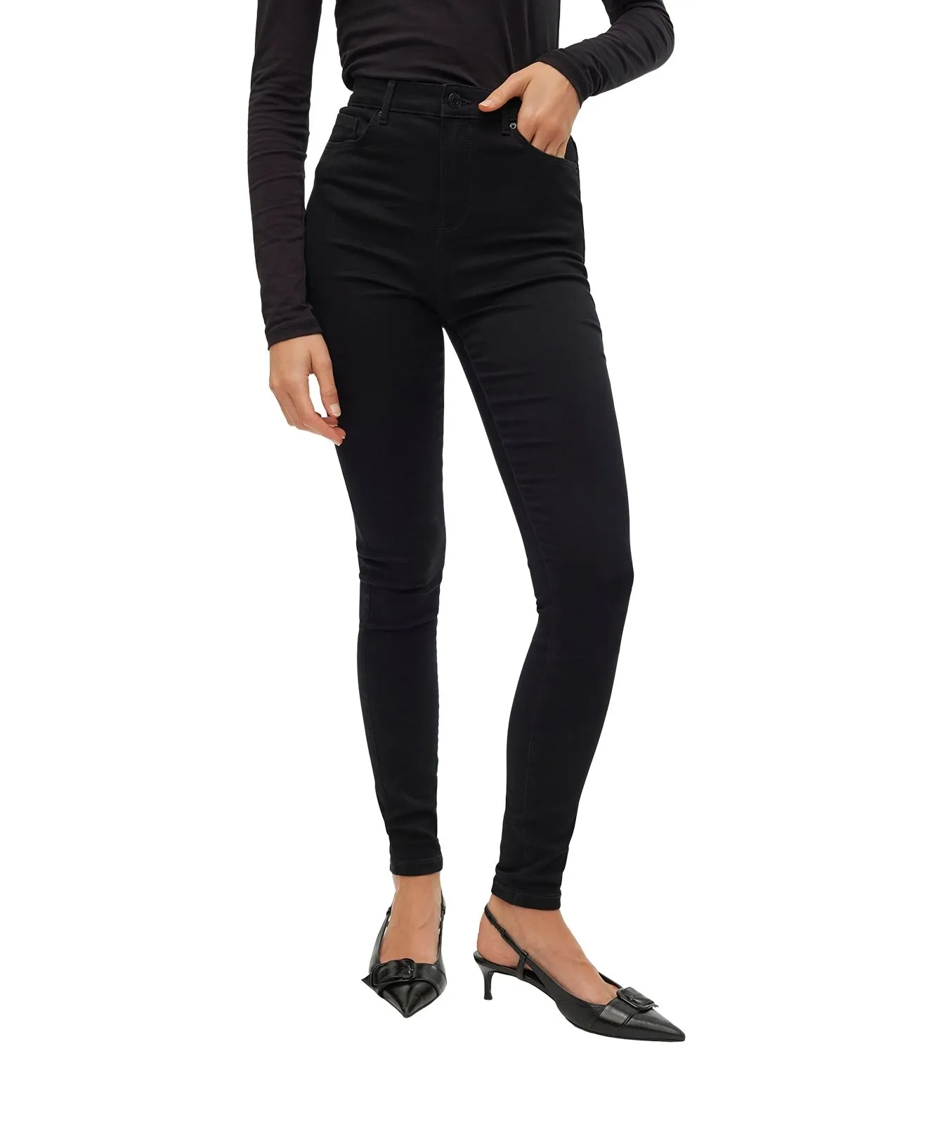 Damen Jeans Sophia von Vero Moda in Black