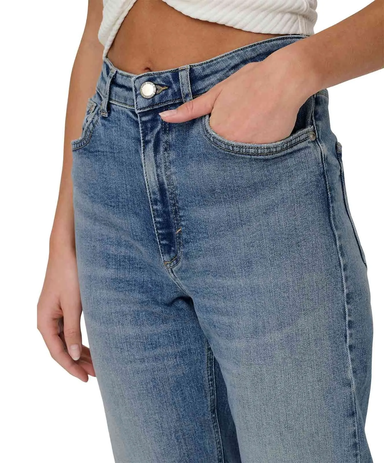 Damen Jeans Juicy von Only in Medium Blue