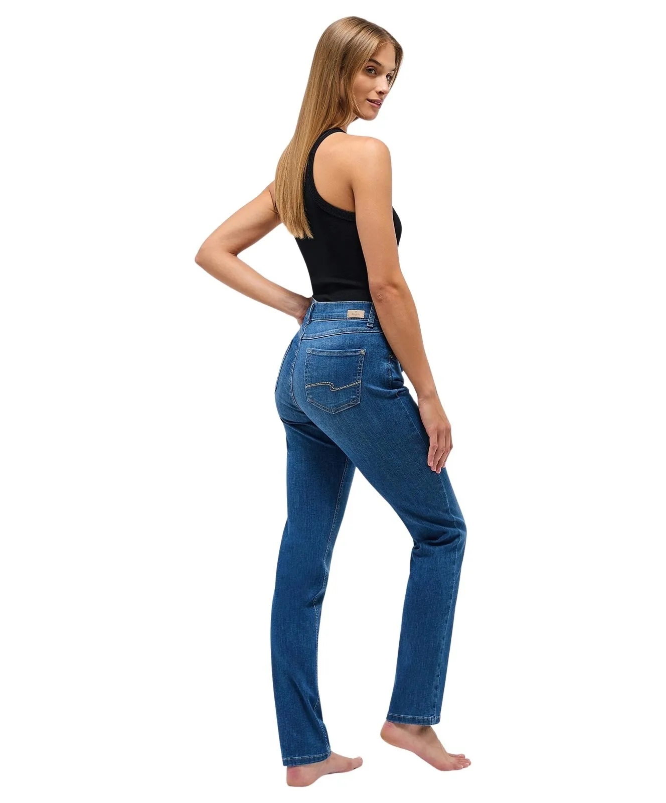 Damen Jeans Cici von Angels in Mid Blue Used