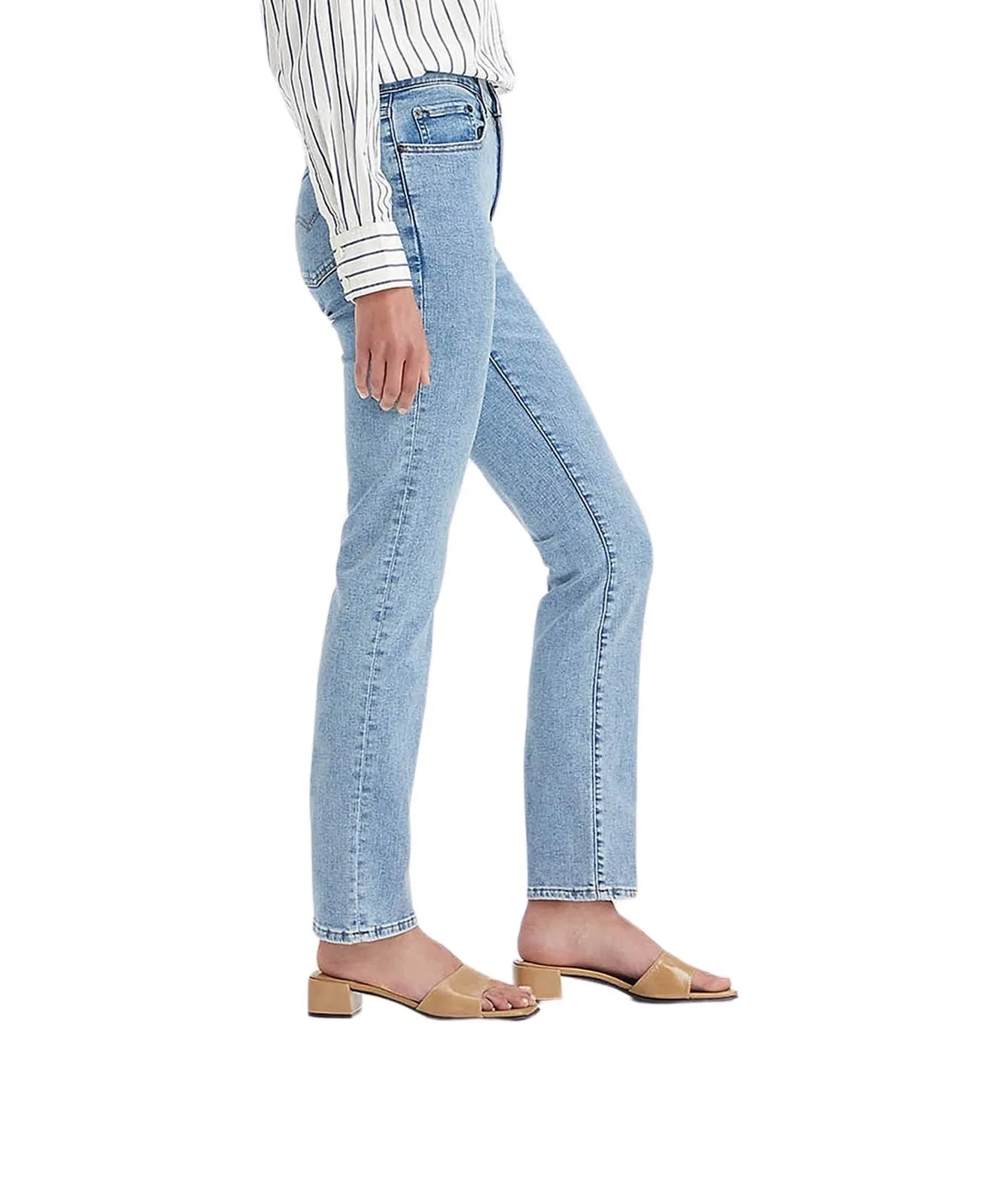 Damen Jeans 724 High Rise Straight von Levis in Middle Course