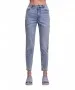 Damen Jeans Kesia von Pieces in Light Blue