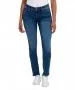 Damen Jeans Anya von Cross in Dark Blue Washed