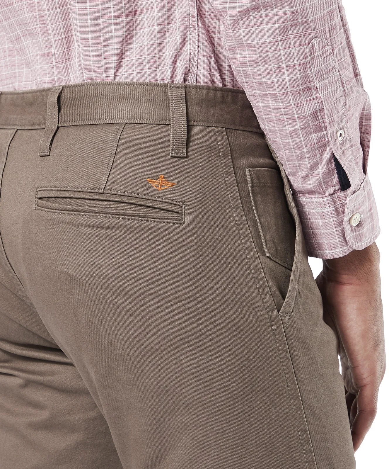 Herren Hose Alpha von Dockers in Dark Pebble