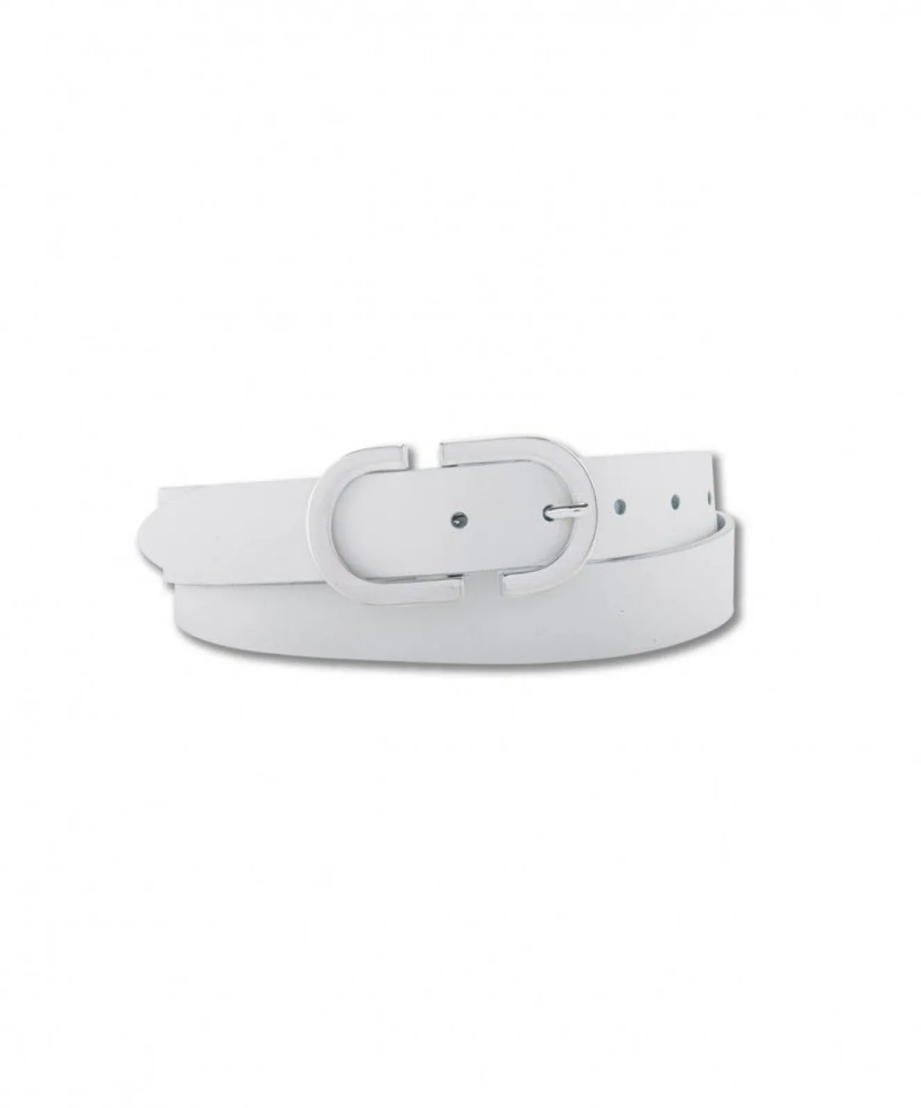 Damen Gürtel 3cm Softledergürtel von Bernd Götz in Weiß