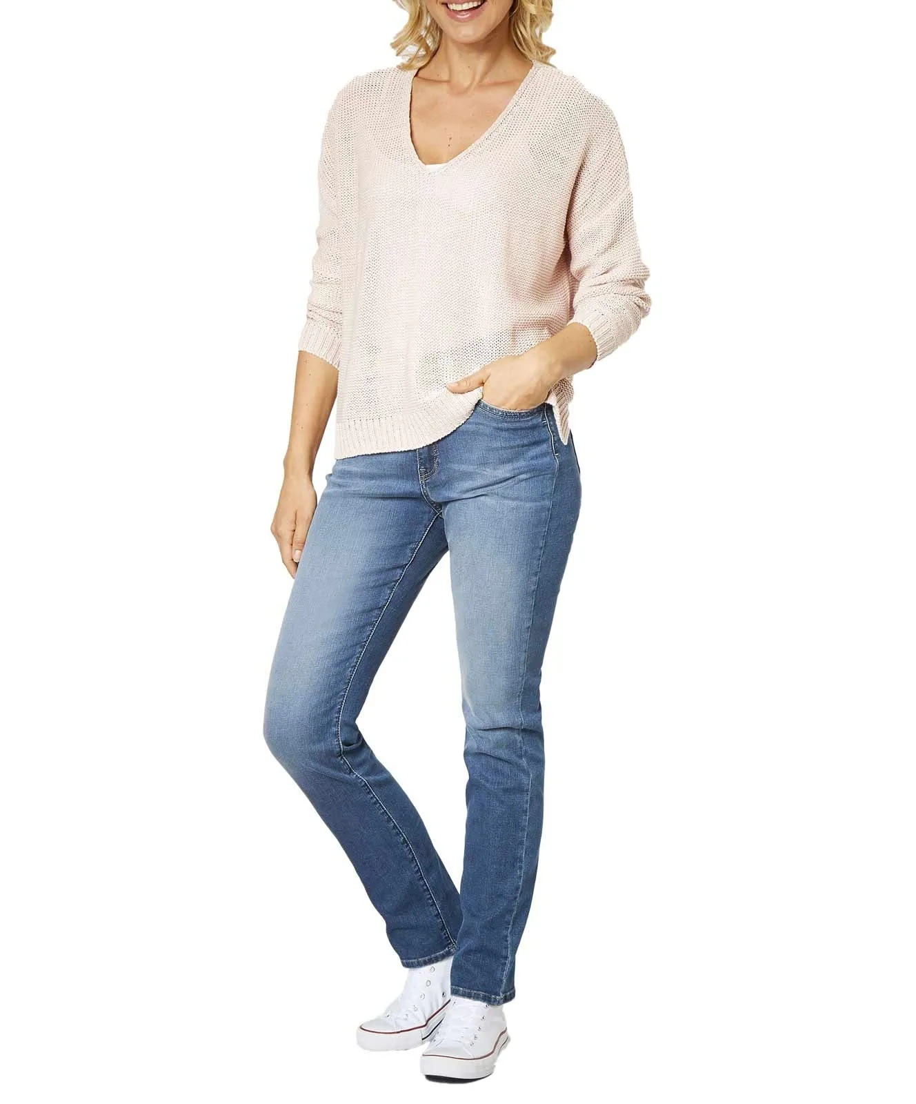 Damen Jeans Pat von Paddocks in Medium Soft Blue