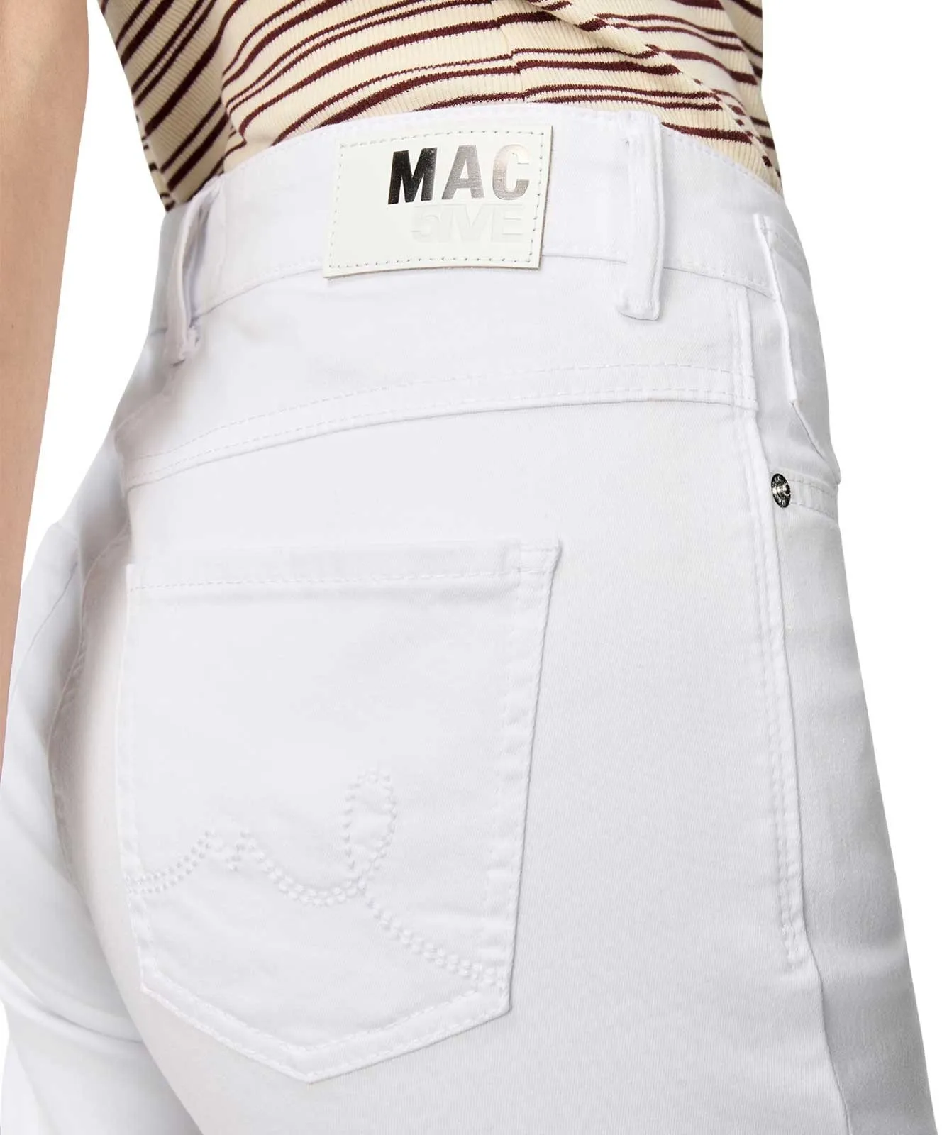 Damen Jeans Laura von MAC in White