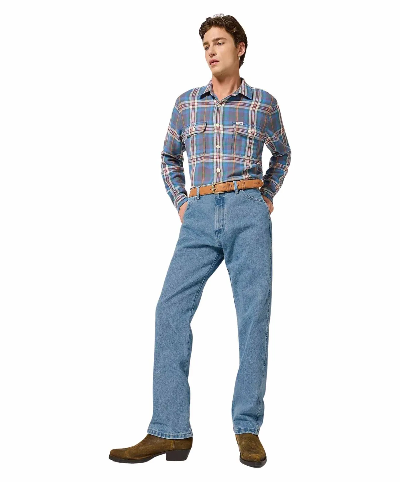 Herren Jeans 13MWZ von Wrangler in Antique Wash