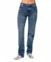 Damen Jeans Kelly von Pieces in Medium Blue
