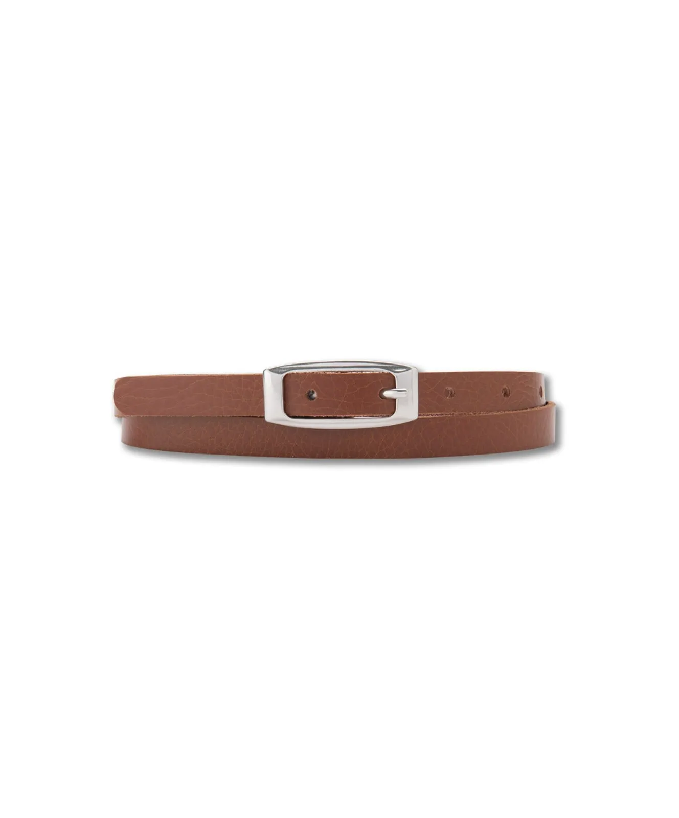 Damen Gürtel 1,5cm Nappaledergürtel von Bernd Götz in Cognac