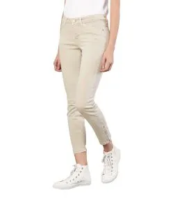 Mac Dream Chic - Beige Jeans mit verkürztem Bein