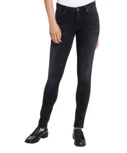 Cross Jeans Alan mit Skinny Fit in dunkelgrauer Waschung