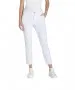Damen Hose Chino Turn Up von MAC in White
